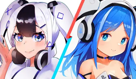 Artistas convierten a la PlayStation 5 en una waifu