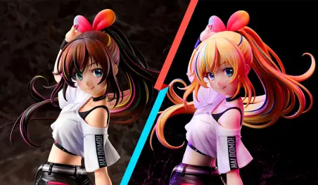 Kizuna AI inspira un par de hermosas figuras a escala