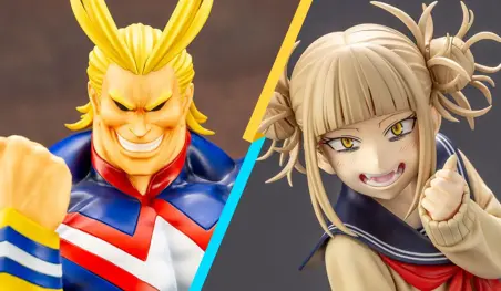 My Hero Academia: All Might y Himiko Toga inspiran figuras a escala