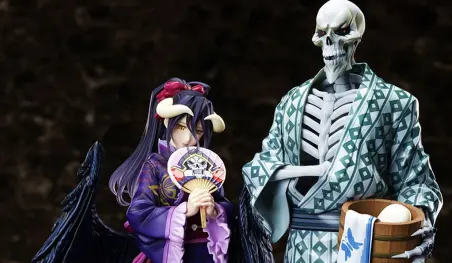 Overlord: Albedo y Ainz inspiran unas figuras a escala
