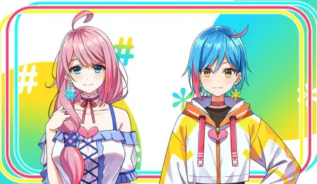 Se revelan los diseños para las youtubers virtuales Love-chan y Aipii, las pupilas de Kizuna AI