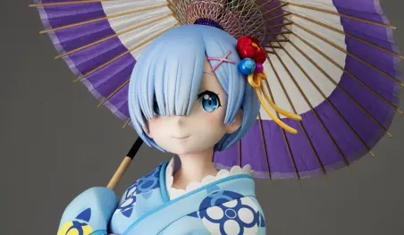 Re:Zero: Rem inspira una nueva figura en tamaño real