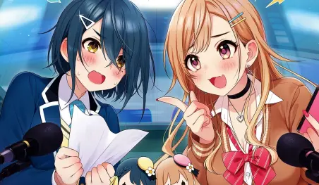 El manga Seiyuu Radio no Uraomote revela la portada de su volumen 1