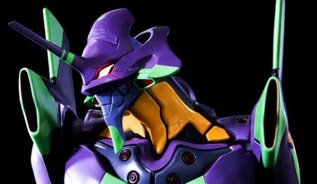 Evangelion: La Unidad EVA-01 inspira una figura de 2 metros