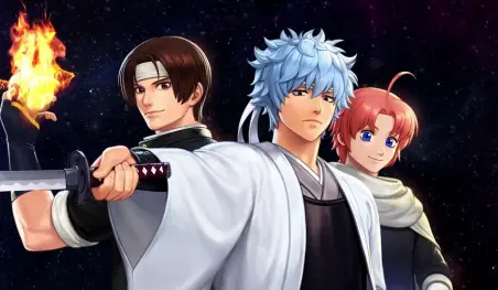 Gintama anuncia una colaboración con el juego The King of Fighters All-Star
