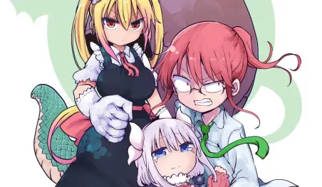 Kobayashi-san Chi no Maid Dragon revela la portada de su volumen 10