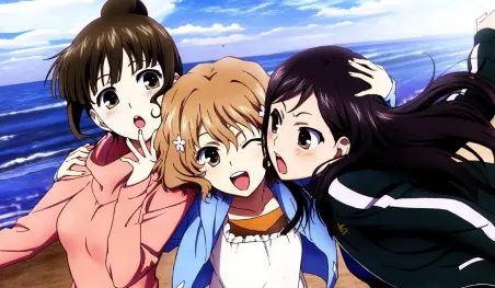 La serie Hanasaku Iroha colabora con el resort Yuwaku Onsen
