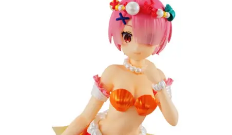Re:Zero: Ram se viste de sirena en una figura a escala
