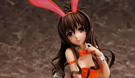 To Love-Ru: Mikan Yuuki se viste de conejita en una figura a escala