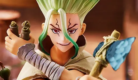 Dr. Stone: Senku Ishigami inspira una figura a escala