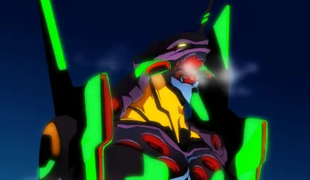 Evangelion: La Unidad EVA-01 inspira una majestuosa figura