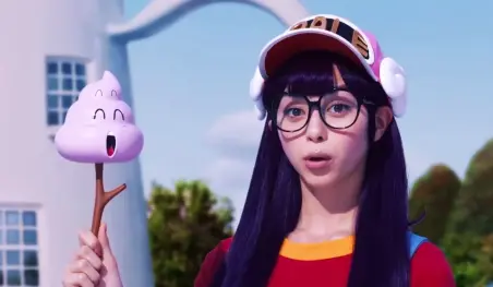 La actriz Ayami Nakajo protagoniza un comercial animado de helados