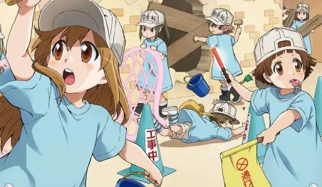 Las plaquetas de Hataraku Saibou tendrán su propio corto animado