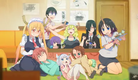 Se filtra el primer visual para la segunda temporada de Kobayashi-san Chi no Maid Dragon