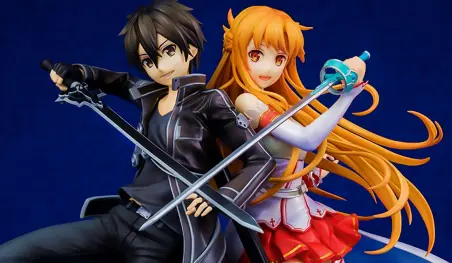 Sword Art Online: Kirito y Asuna inspiran una figura a escala