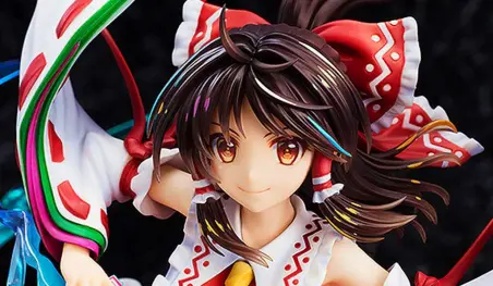 Touhou Project: Reimu Hakurei inspira una hermosa figura a escala