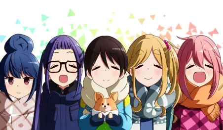 Yuru Camp revela nuevos diseños para su segunda temporada