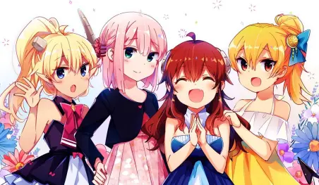 El autor de Machikado Mazoku celebra la segunda temporada del anime