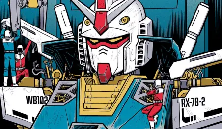 El RX-78 Gundam construido en Yokohama comienza sus pruebas de movimiento