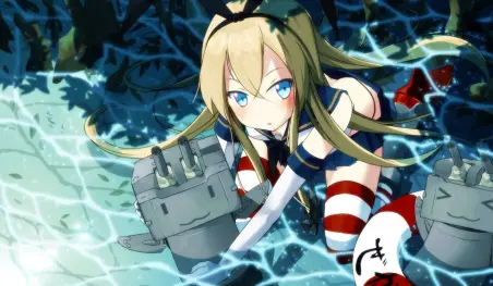Kantai Collection: Shimakaze inspira una hermosa figura