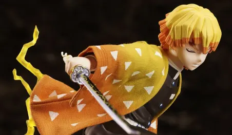 Kimetsu no Yaiba: Zenitsu Agatsuma inspira una fabulosa figura