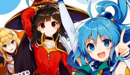 La adaptación a manga de KonoSuba! revela la portada de su volumen 12