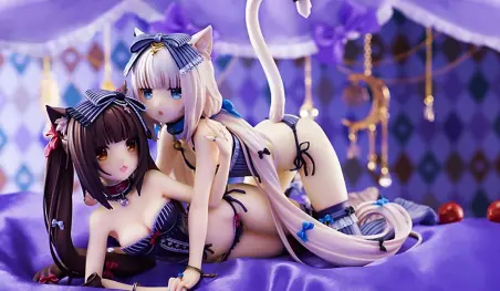Nekopara: Chocola y Vanilla inspiran dos sensuales figuras