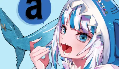 Gawr Gura es la primera YouTuber Virtual de Hololive en conseguir un millón de suscriptores
