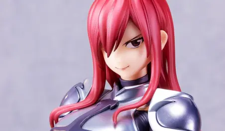 Fairy Tail: Erza Scarlet inspira una hermosa figura a escala