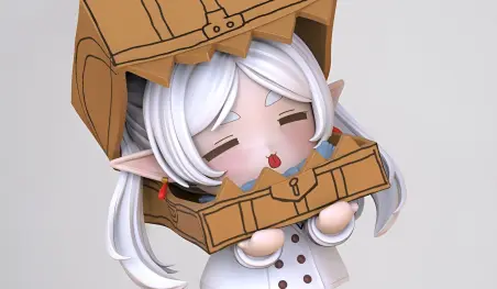 Frieren recibe una adorable figura chibi con atuendo invernal
