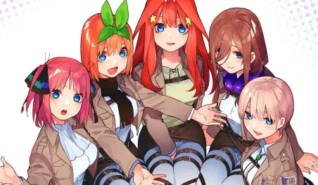 Kodansha realiza un concurso de arte con tiza de Shingeki no Kyojin y Gotoubun no Hanayome
