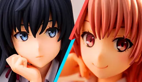 Oregairu: Yukino y Yui inspiran hermosas figuras