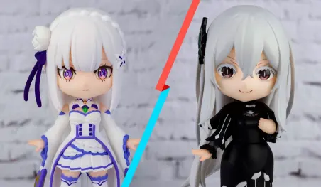 Re:Zero: Emilia y Echidna inspiran pequeñas figuras