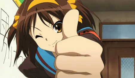 Suzumiya Haruhi no Yuuutsu publica un mensaje especial