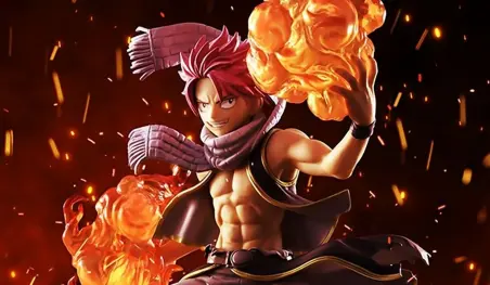 Fairy Tail: Natsu Dragneel inspira una fantástica figura a escala