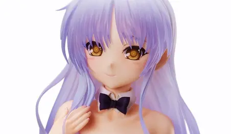 Angel Beats!: Kanade se viste de conejita en una figura a escala