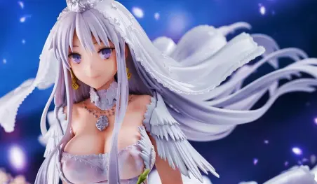 Azur Lane: Enterprise se viste de novia en una hermosa figura