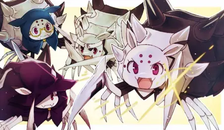 El anime Kumo desu ga, Nani ka? revela sus secuencias de opening y ending