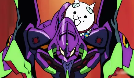 Evangelion anuncia una peculiar colaboración con Nyanko Daisensou