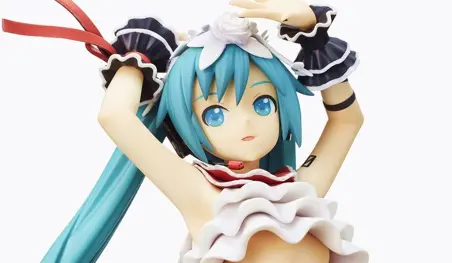 Hatsune Miku luce un hermoso vestuario en una nueva figura