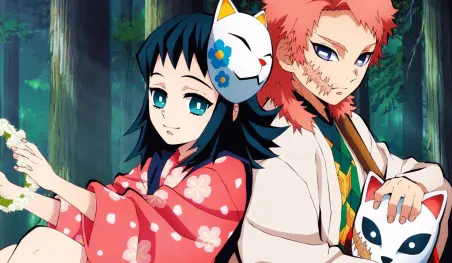 Kimetsu no Yaiba rescató el uso de las 'máscaras kitsune' en Japón