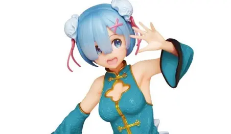 Re:Zero: Rem viste un atuendo chino en una nueva figura