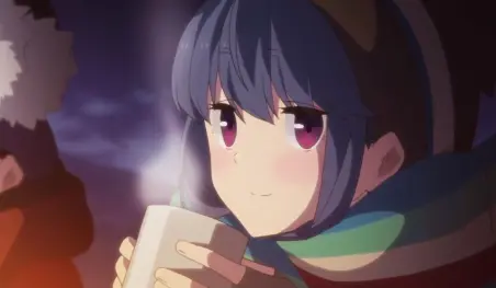 Yuru Camp también usó capturas de Google Maps para sus escenarios