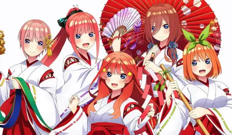 Gotoubun no Hanayome anuncia una colaboración con una tarjeta bancaria