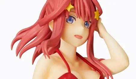 Gotoubun no Hanayome: Itsuki inspira una sensual figura en traje de baño