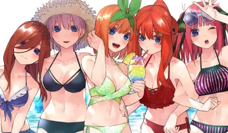Gotoubun no Hanayome: Las quintillizas se visten de novias en nuevas figuras