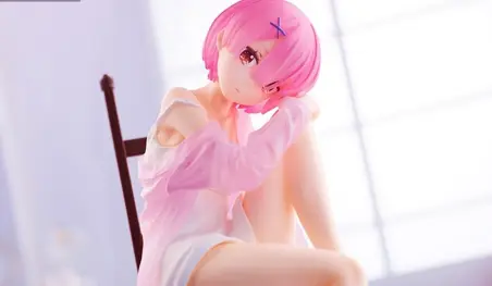 Re:Zero: Ram se viste casual en una hermosa figura