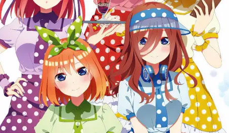 Gotoubun no Hanayome: Las quintillizas se visten de meseras para una colaboración