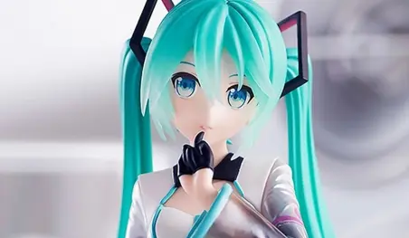 La idol virtual Hatsune Miku inspira una hermosa figura
