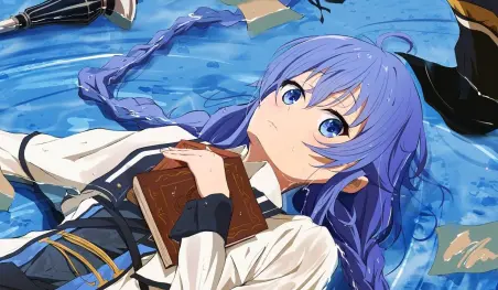 Roxy protagoniza el nuevo visual del videojuego de Mushoku Tensei